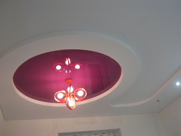 Фотографии двухуровневых потолков