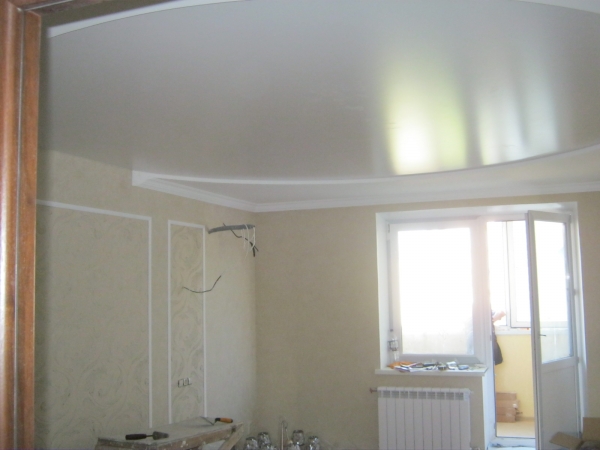 Сатиновые натяжные потолки в Тольятти