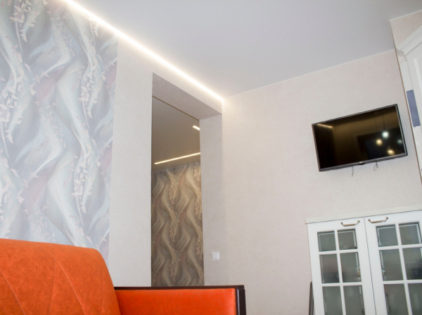 Фото матового натяжного потолка